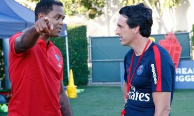 Emery: Kluivert "Il est arrivé car c’est un ancien joueur d’expérience et il connait beaucoup le foot."