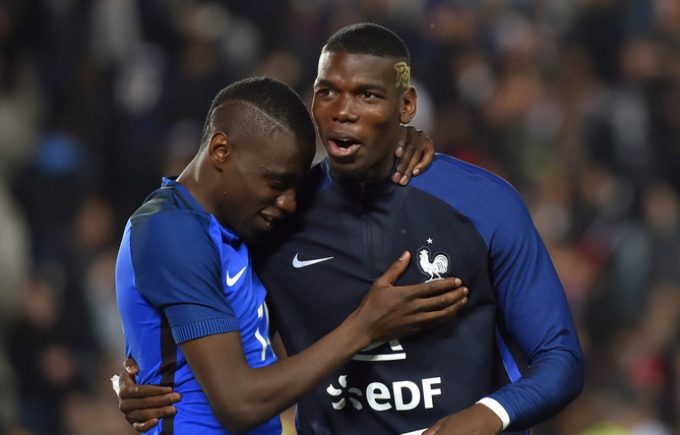 Blaise Matuidi + +Paul Pogba