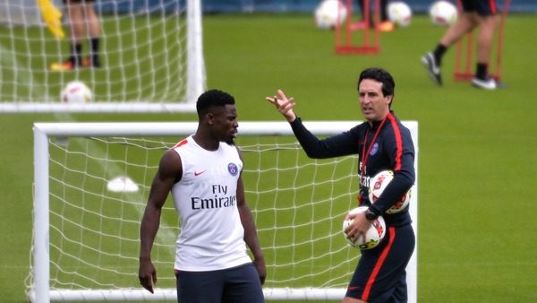 Aurier et Verratti de retour au camp d'entraînement, l'Italien reste en salle