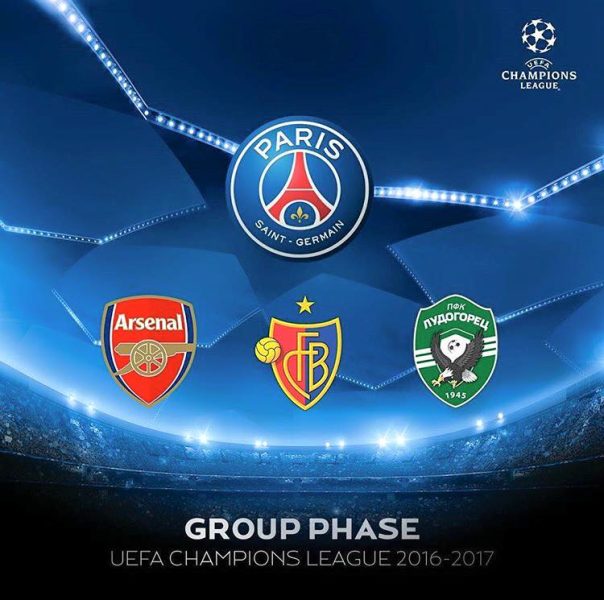 LDC – Les listes de joueurs d'Arsenal, Bâle et Ludogorets