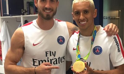 Les images partagées par les joueurs du PSG ce lundi victoire et retour de Marquinhos