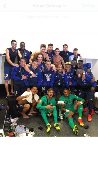 Les images partagées par les joueurs du PSG ce samedi célébration du Trophée des Champions!