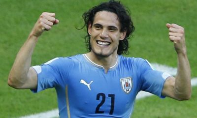 Internationaux - Edinson Cavani encore buteur avec La Celeste