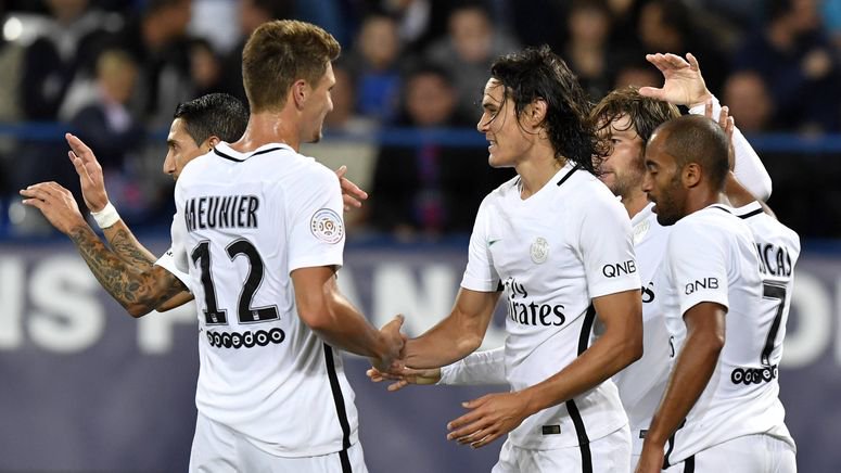 Satisfaction joueurs PSG après victoire face à Caen