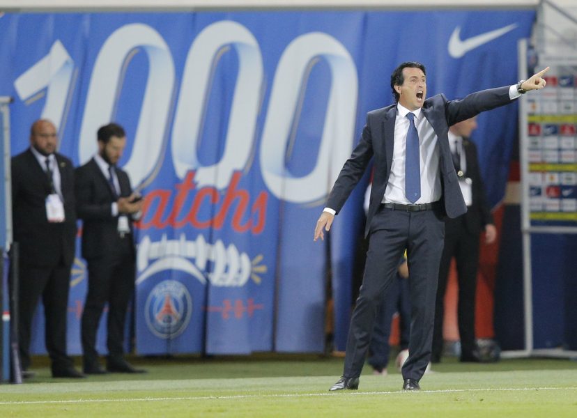 Unai Emery PSG-ASSE