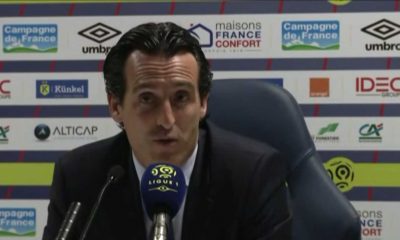 Unai Emery conférence de presse Caen/PSG