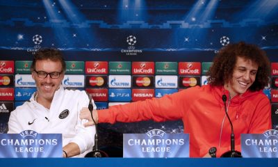 Laurent Blanc + David Luiz PSG