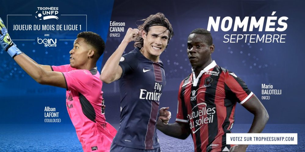 Ligue 1 - Cavani en finale pour le trophée UNFP du joueur de mois de septembre.jpg