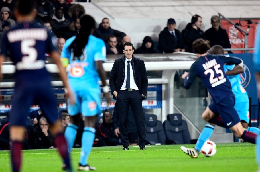 Unai Emery PSG/OM