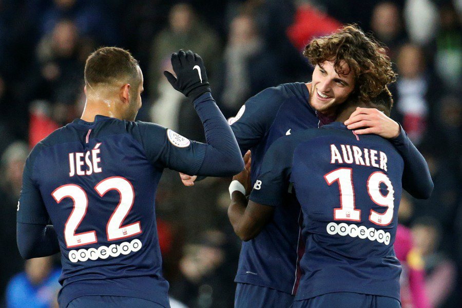 Adrien Rabiot buteur PSG/Rennes