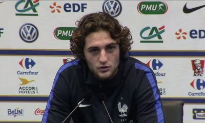 Adrien Rabiot conférence de presse Equipe de France