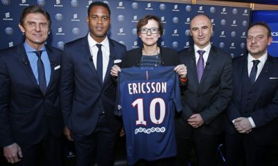 Le PSG officialise son nouveau partenariat avec Ericsson