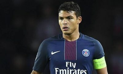 Thiago Silva est "contrarié de n’avoir pas pris part à cette rencontre historique" selon l'Equipe