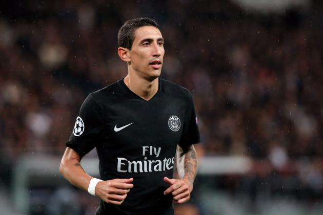 Dijon/PSG - Di Maria et Meunier absents de l'entraînement, ils seront certainement forfaits