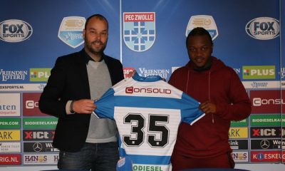 Le PEC Zwolle officialise l'arrivée d'Hervin Ongenda, avec un contrat de 3 ans et demi.jpg