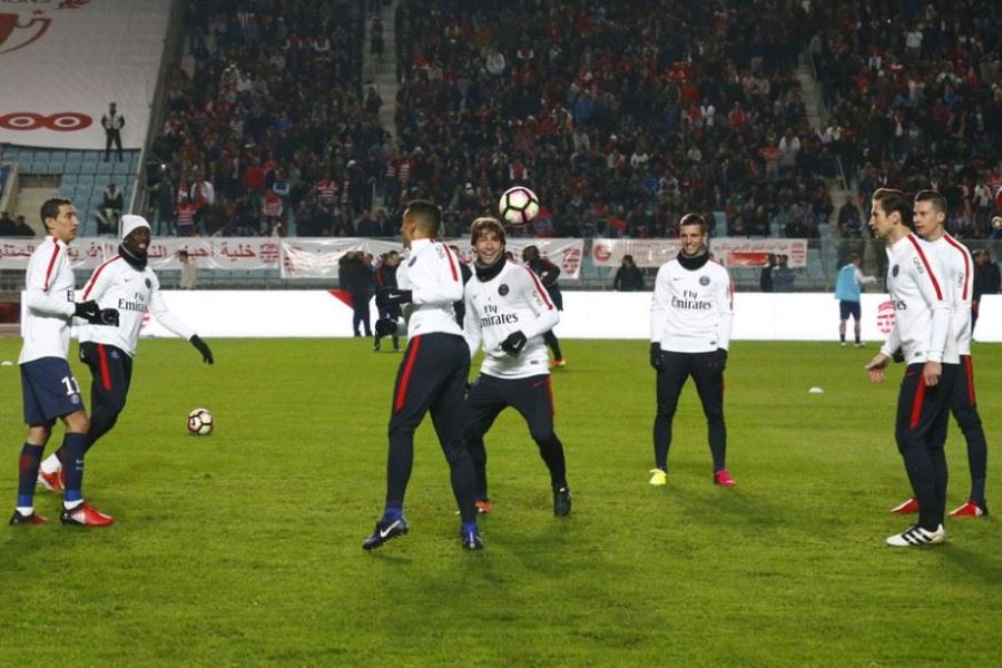 Les images partagées par les joueurs du PSG ce jeudi La joie de retrouver le terrain!