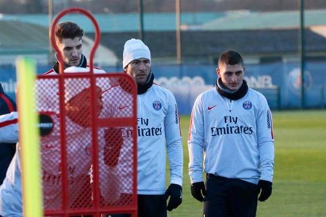 Les images partagées par les joueurs du PSG ce lundi Travail et plaisir!