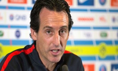 Emery en conf : "je veux que l'équipe continue de grandir...L'objectif c'est de faire un match complet"