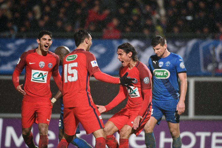 Les images partagées par les joueurs du PSG ce mercredi qualification à Niort !