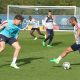 Thomas Meunier de retour à l'entraînement collectif, regarni pour le retour d'internationaux