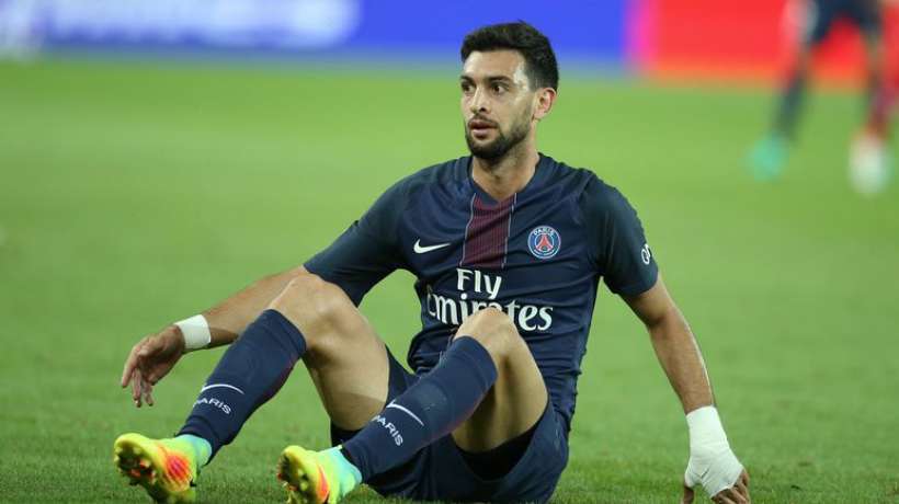 Javier Pastore Blessure