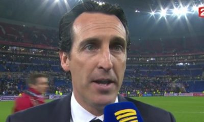 AS Monaco/PSG: Emery « On a démontré pendant 90 minutes que nous sommes bien »