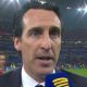 AS Monaco/PSG: Emery « On a démontré pendant 90 minutes que nous sommes bien »