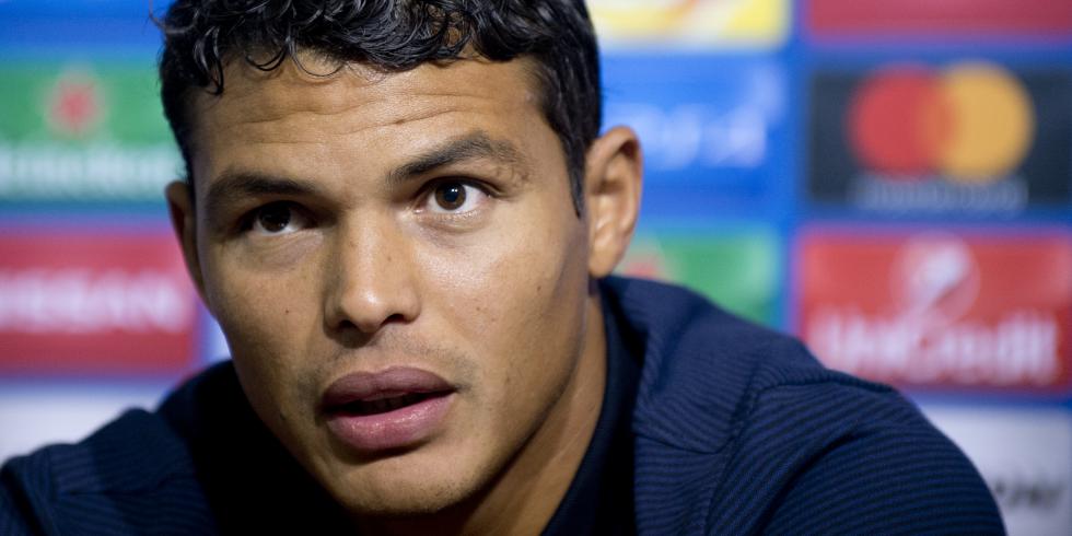 AngersPSG - Thiago Silva Quand tu joues au PSG, l'obligation c'est de gagner tous les matchs