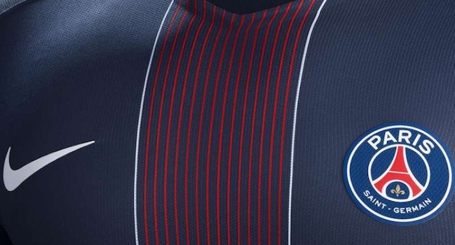 Le PSG en 8e position du classement vendeurs européens de maillots