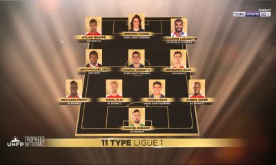 UNFP - 3 joueurs du PSG dans l'équipe-type de Ligue 1 cette saison