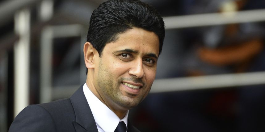 Nasser Al-Khelaïfi aperçu à Cardiff avec agents et dirigeants