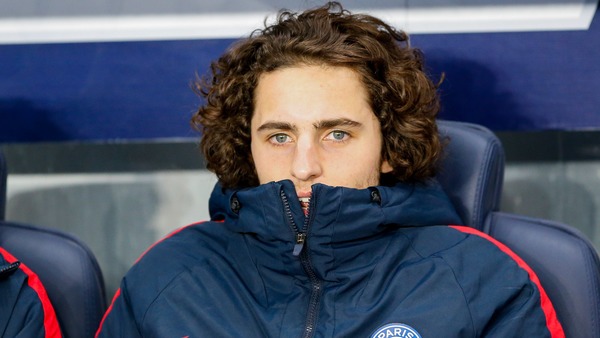 Adrien Rabiot souffre de la cheville et est incertain pour le match contre la Juventus