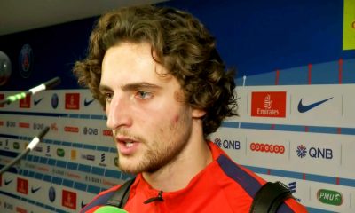 PSG/OL: Rabiot "Tout le monde est content, on a gagné et on a été solides"