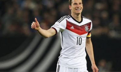 Draxler est rentré en jeu lors de la victoire de l'Allemagne contre la République Tchèque