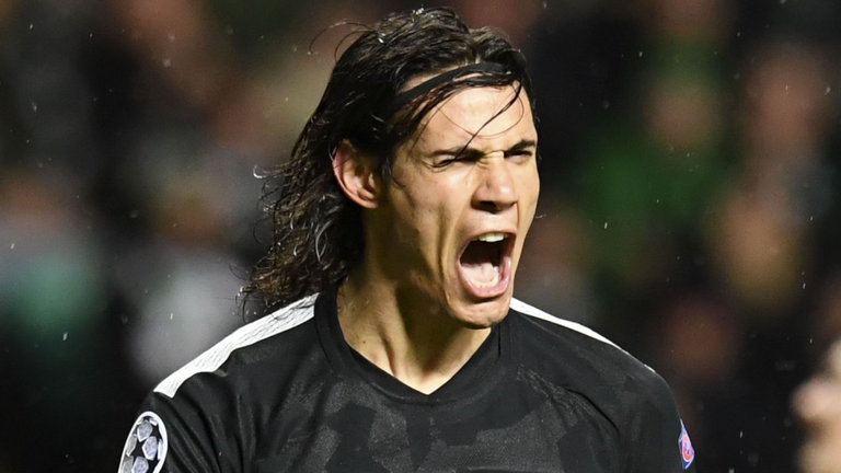 LDC - Edinson Cavani dans l'équipe-type dévoilée par l'UEFA