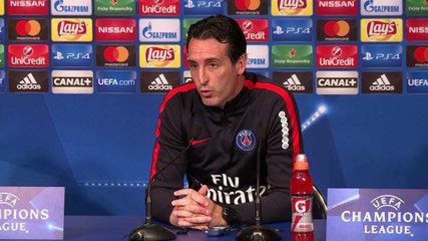 PSGBayern - Unai Emery et Marco Verratti en conférence de presse à 13h