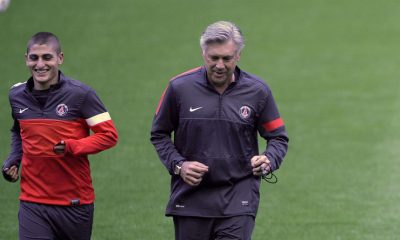 Verratti Si je suis ici et que je peux jouer de grands matchs, c'est surtout grâce à Ancelotti