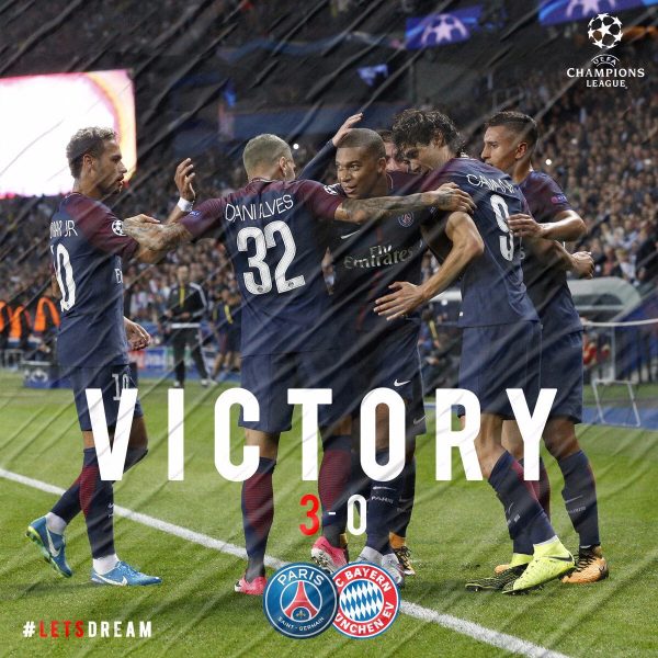 Les images du jour du PSG : Célébrations de la belle victoire contre le Bayern Munich