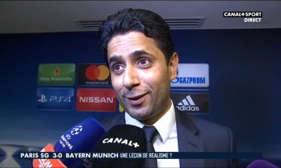 PSG/Bayern - Al-Khelaïfi "Tout le monde a fait un grand match"