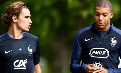 Deschamps Mbappé avec Griezmann, entre les entraînements et les matchs, c'est le jour et la nuit