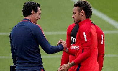 Emery Neymar On travaille avec lui avec des vidéos pour voir comment il peut faire mieux