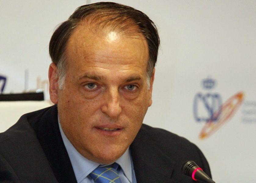 Javier Tebas Le PSG Il y a des choses clairement illicites...pas seulement pour Neymar