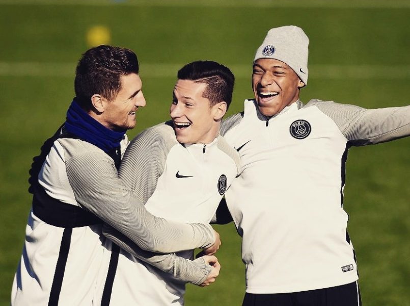 Les images du PSG ce lundi les joueurs sont prêts pour la Ligue des Champions !.jpg