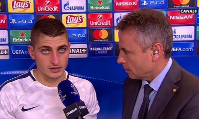 Anderlecht/PSG - Verratti "Dur de faire mieux que 0-4 ? Oui, mais c'est bien d'y penser"