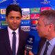 Nasser Al-Khelaïfi "Je suis serein, on a gagné 4-0, je suis très heureux"