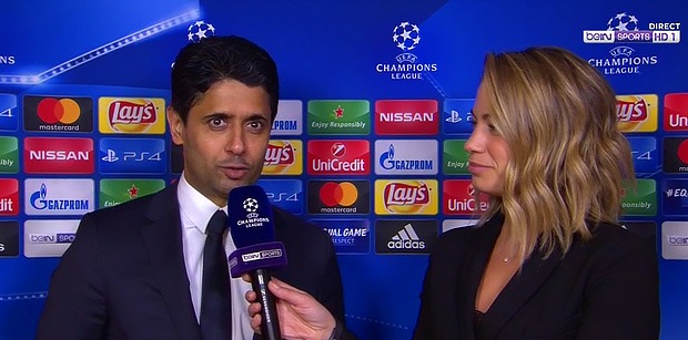 PSG/Anderlecht: Nasser Al-Khelaïfi "On a fait vraiment un match parfait"