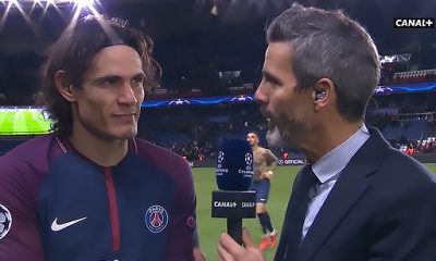 PSG/Troyes - Cavani "Le match était très difficile parce que Troyes a fait un match tactiquement parfait"