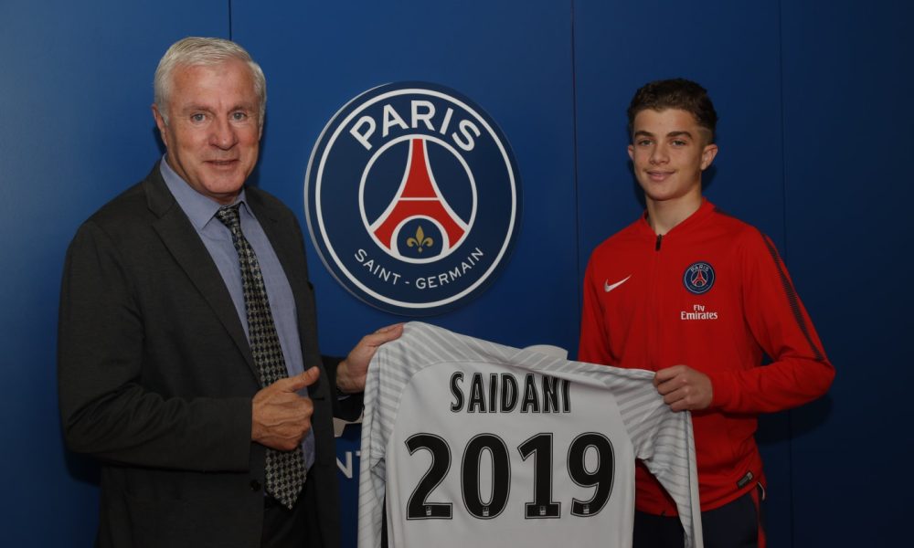 Le jeune gardien Yanis Saidani a signé un contrat d'apprenti au PSG, c'est officiel