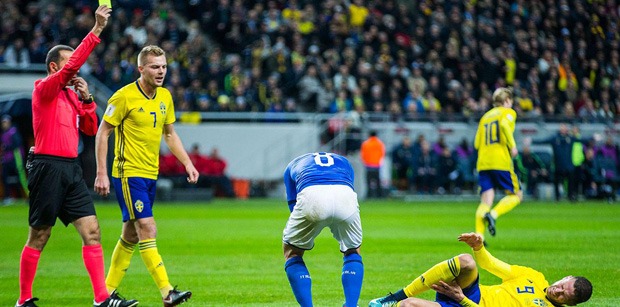 Suède - Italie : 1-0, Une victoire arrachée par la Suède entre deux équipes proches.