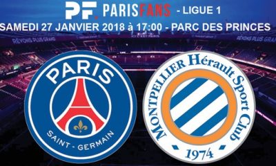 PSG/Montpellier - Les équipes officielles